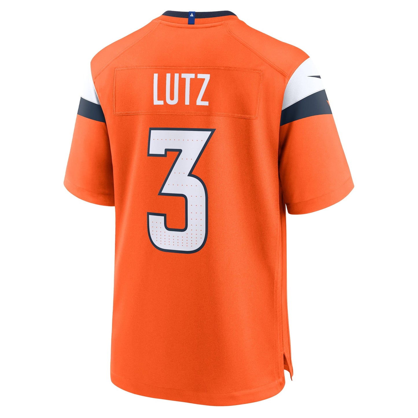 Denver Broncos Wil Lutz Orange Team Game Jersey