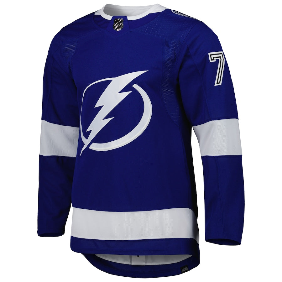 Men's Tampa Bay Lightning Victor Hedman  Blue Primegreen Authentic Player Jersey
