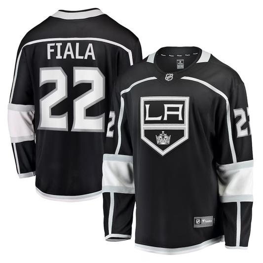 Men's Los Angeles Kings Kevin Fiala Black Home Breakaway Player Jersey