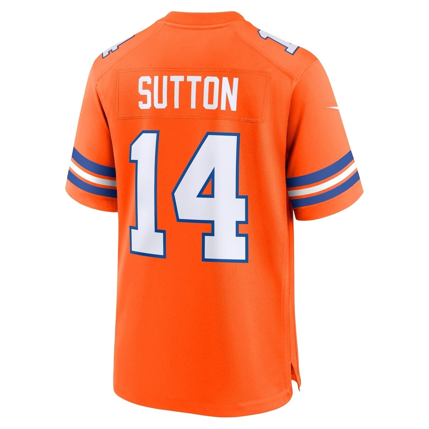 Courtland Sutton Denver Broncos  Mile High Collection 1977 Throwback   Game Jersey - Orange