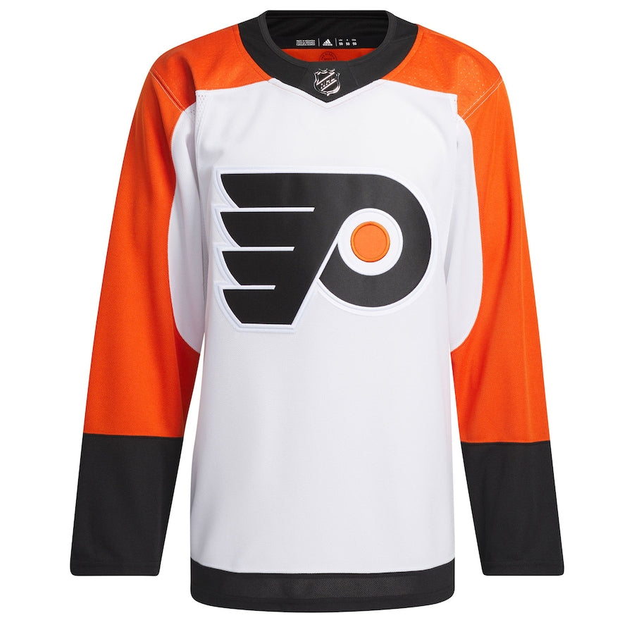 Men's Philadelphia Flyers  White Away Primegreen Authentic Jersey