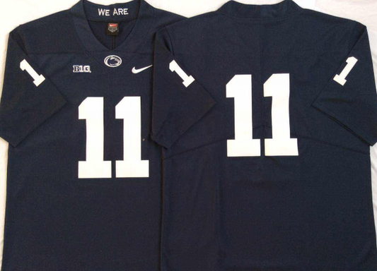 Men's Penn State Nittany Lions Micah Parsons Navy Team Game Jersey