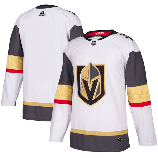 Men's Vegas Golden Knights  White Away Authentic Blank Jersey