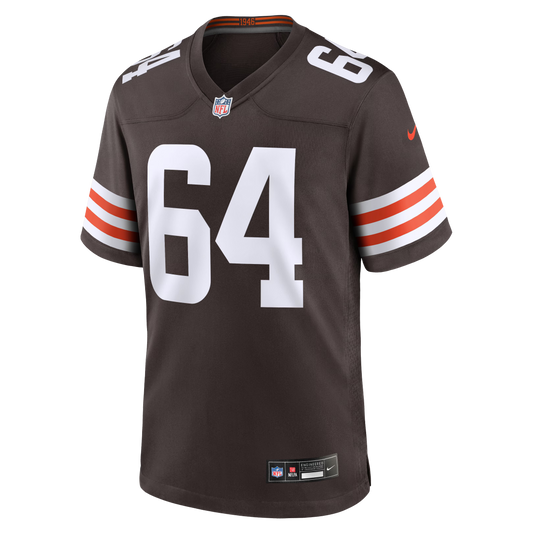 Cleveland Browns Thayer Munford Brown Team Game Jersey