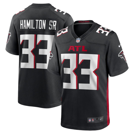 Antonio Hamilton Sr. Atlanta Falcons  Team Game Jersey -  Black