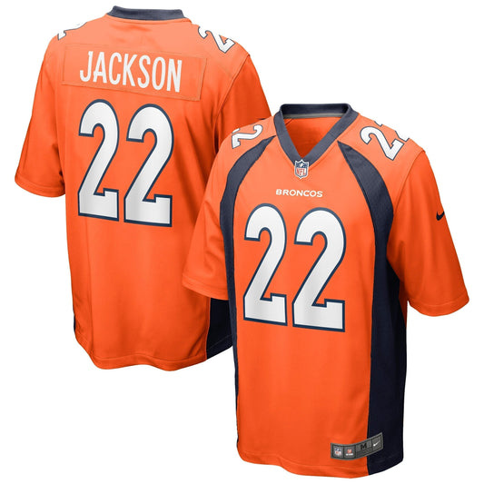 Kareem Jackson Denver Broncos  Game Jersey - Orange