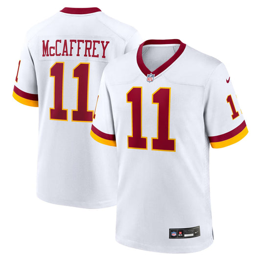 Washington Commanders Luke McCaffrey White Game Super Bowl Era Jersey