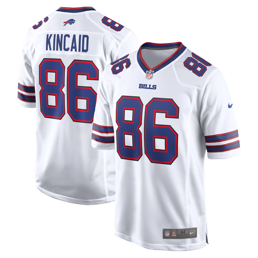 Buffalo Bills Dalton Kincaid White Game Jersey
