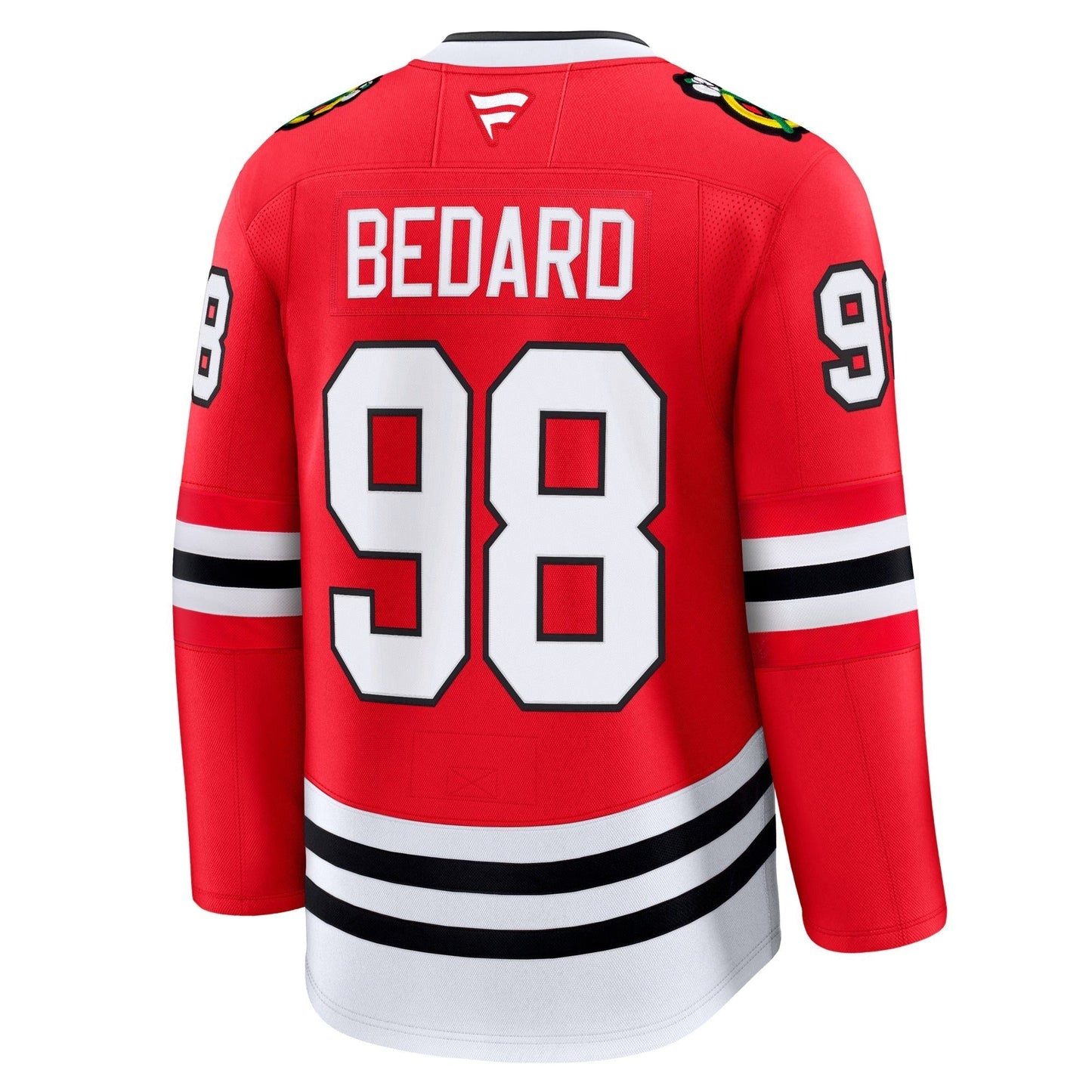 Connor Bedard Chicago Blackhawks Fanatics Home Premium Jersey - Red