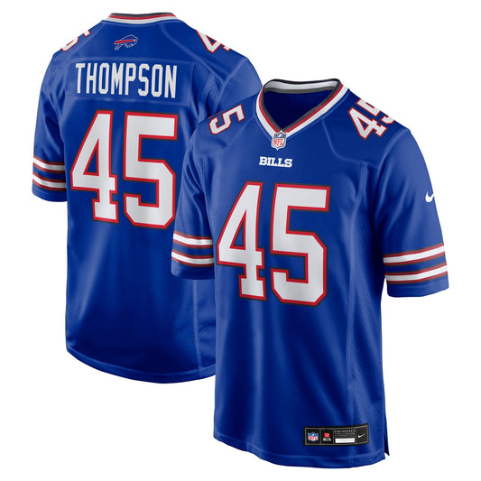 Buffalo Bills Shaq Thompson Royal Team Game Jersey