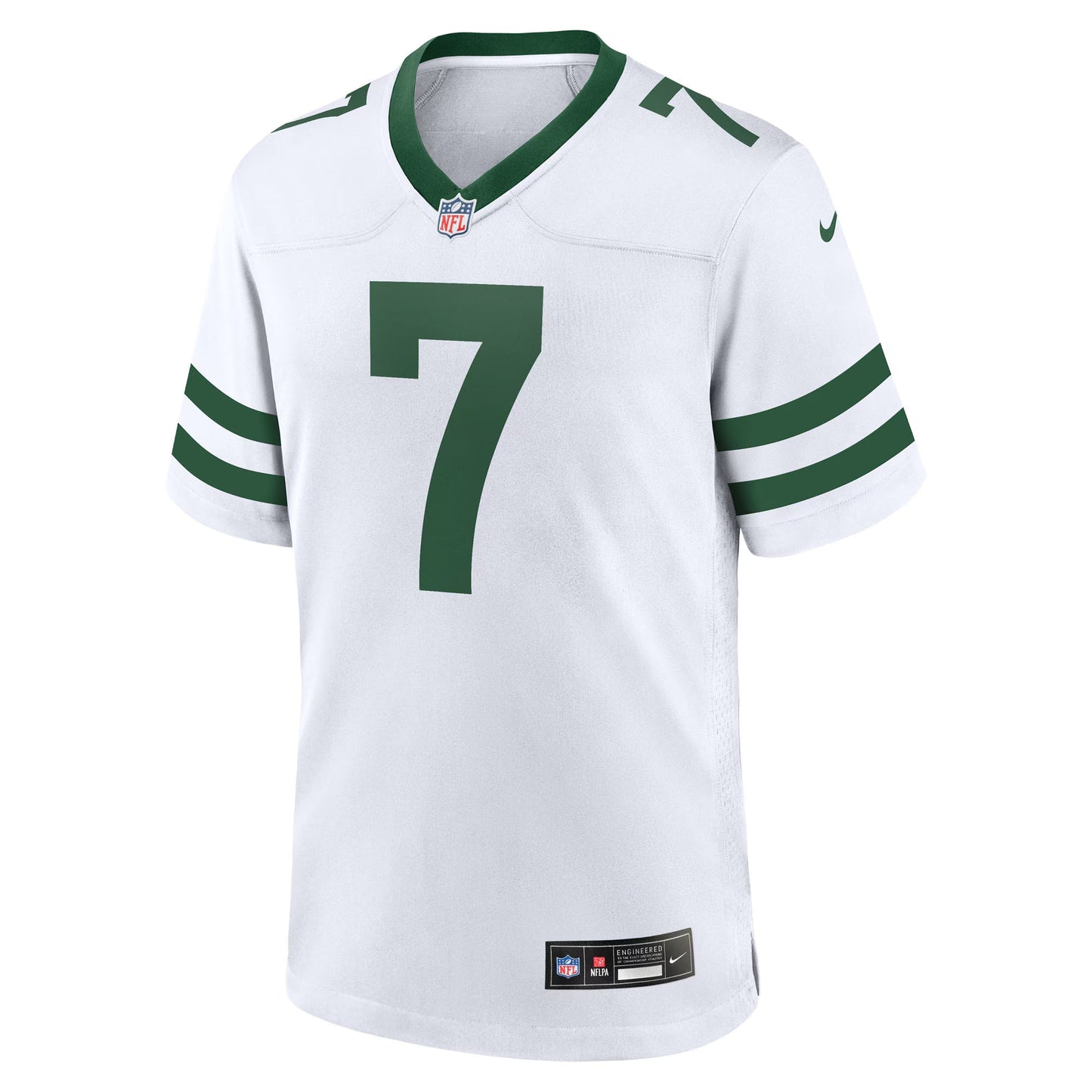 New York Jets Justin Fields Legacy White Game Jersey