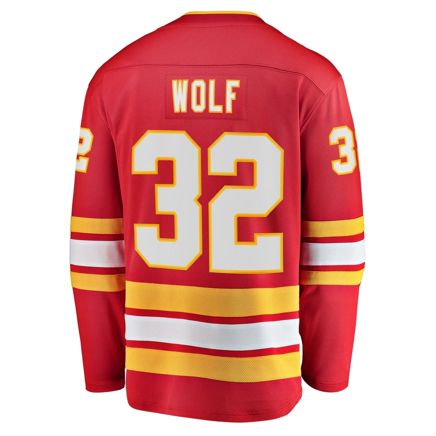 Dustin Wolf Calgary Flames Fanatics Home Breakaway Jersey  Red
