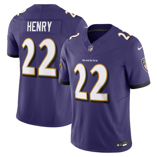 Baltimore Ravens Derrick Henry Purple Vapor F.U.S.E. Limited Jersey