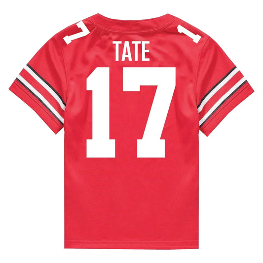 Carnell Tate Ohio State Buckeyes Jersey  Red