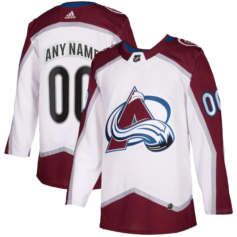 Custom Colorado Avalanche Jersey