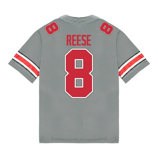 Arvell Reese Ohio State Buckeyes Jersey  Grey