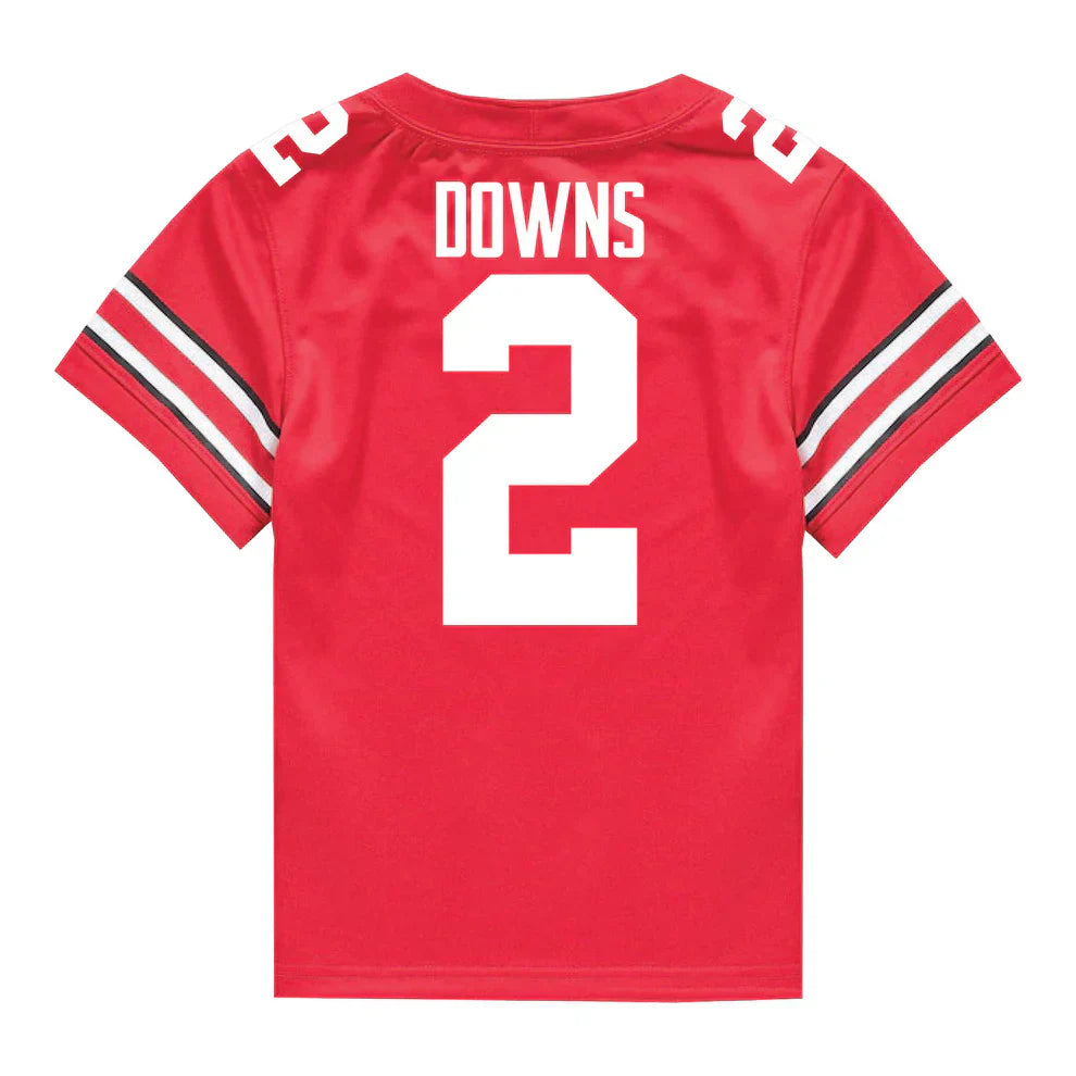 Caleb Downs Ohio State Buckeyes Jersey  Red