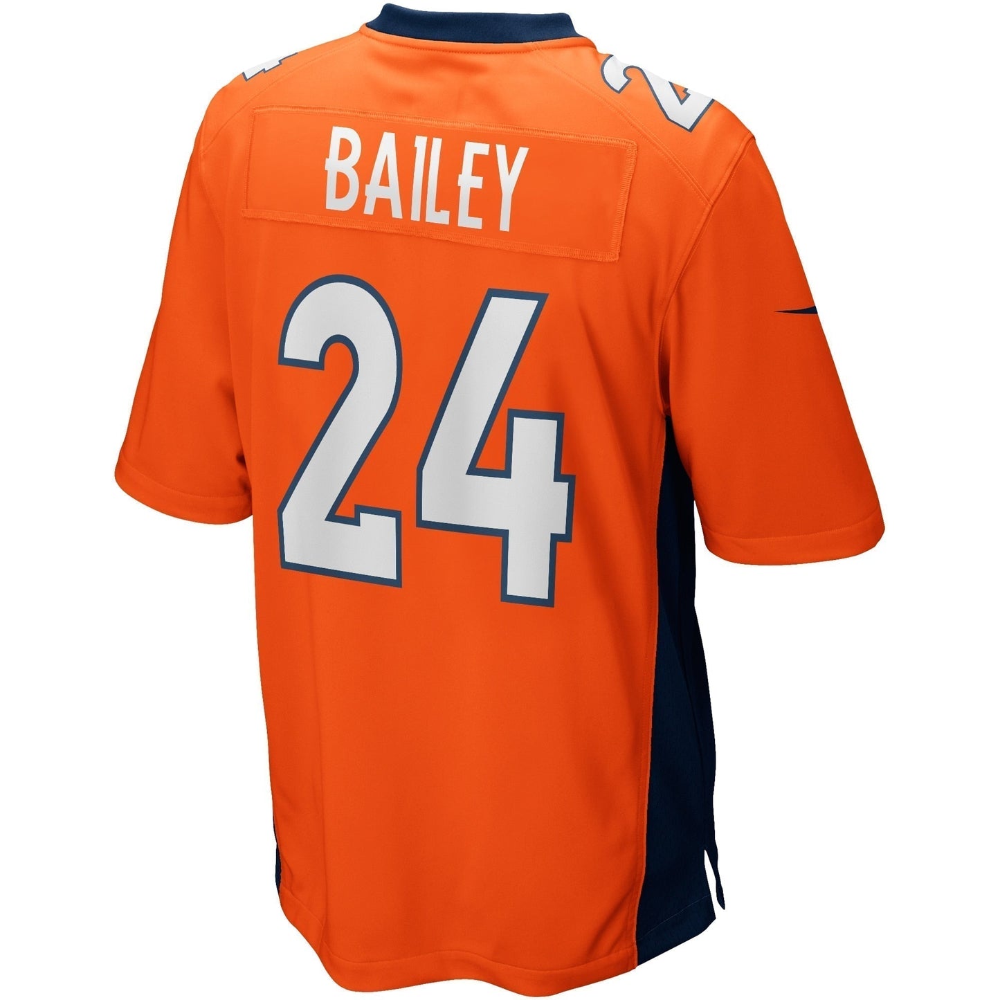 Champ Bailey Denver Broncos  Game Retired   Jersey - Orange