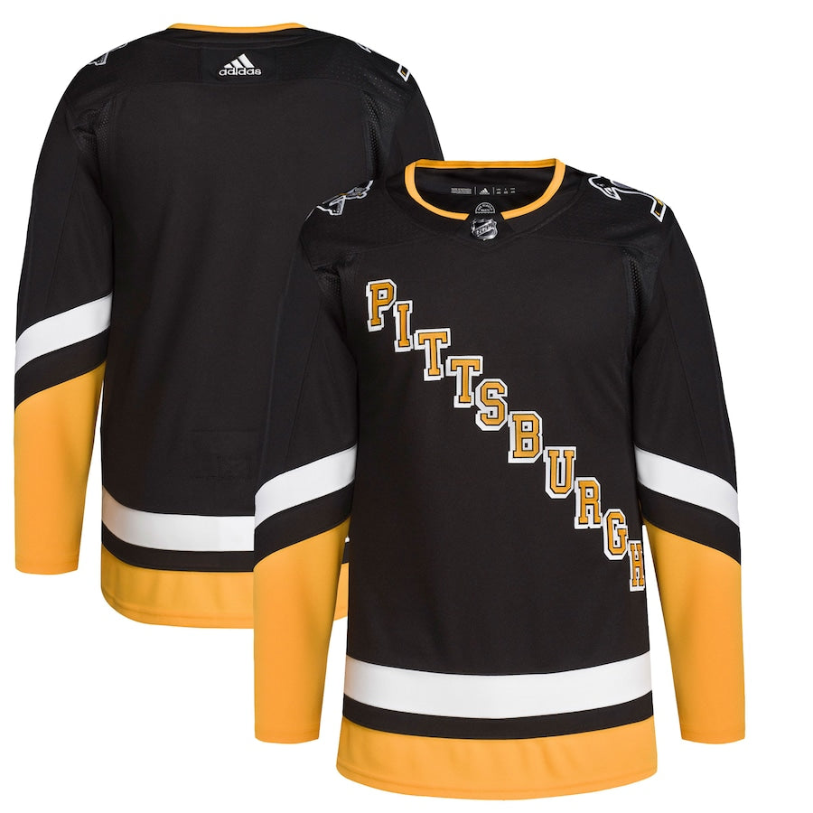 Men's Pittsburgh Penguins  Black 2021/22 Alternate Primegreen Authentic Jersey