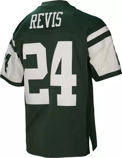 Men's New York Jets Darrelle Revis #24 2009 Green Throwback Jersey