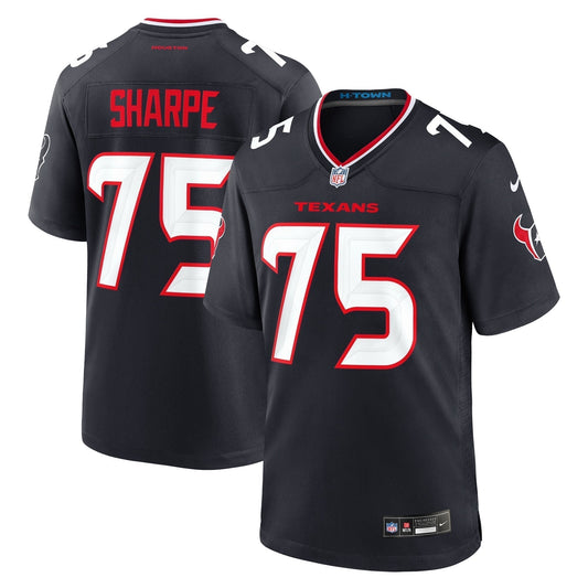 David Sharpe Houston Texans  Team Game Jersey -  Navy