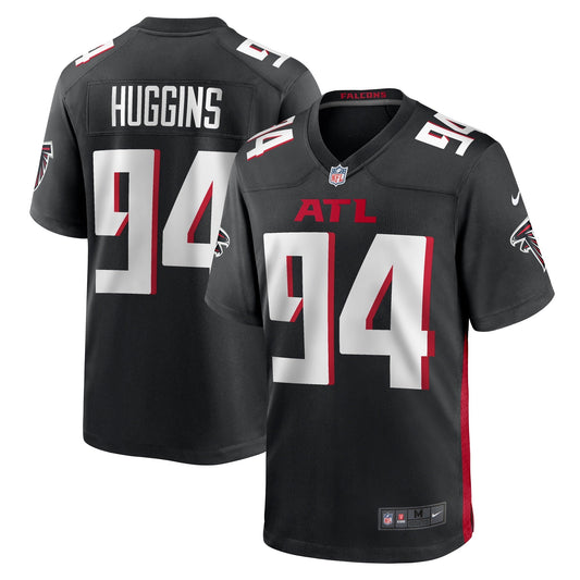 Albert Huggins Atlanta Falcons  Team Game Jersey -  Black