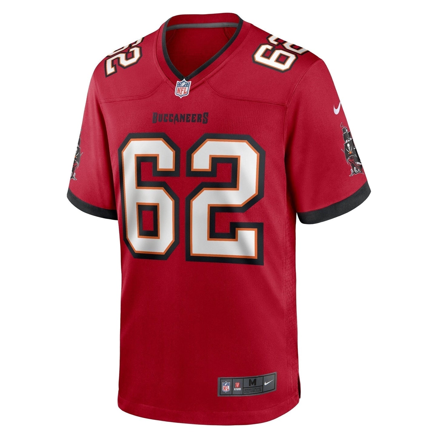Graham Barton Tampa Bay Buccaneers  2024 NFL Draft First Round Pick   Game Jersey - Red