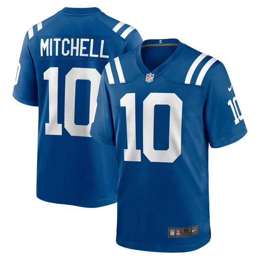 Adonai Mitchell Indianapolis Colts  2024 NFL active   Game Jersey - Royal