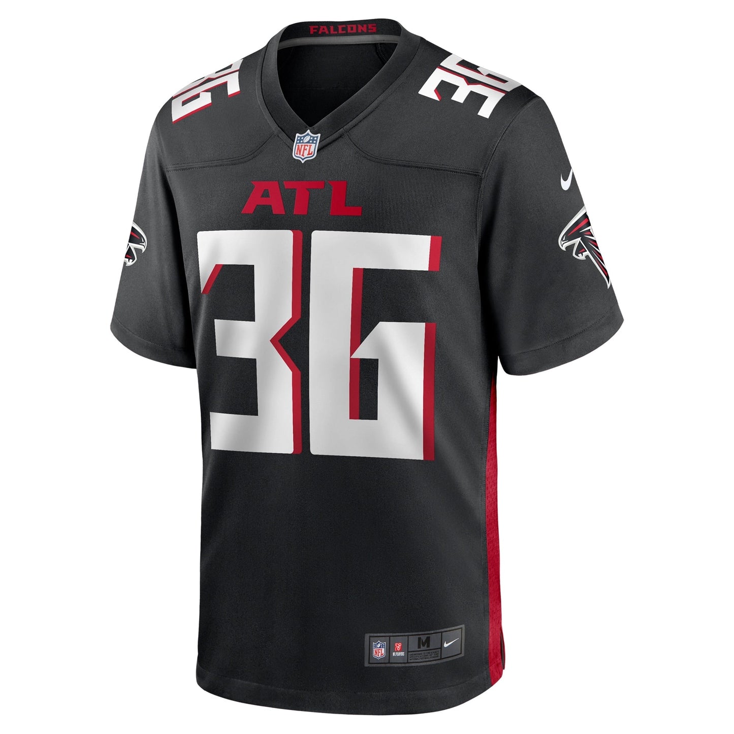 Harrison Hand Atlanta Falcons  Team Game Jersey -  Black