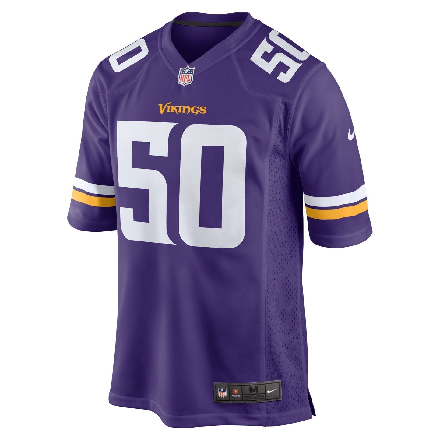 TJ Smith Minnesota Vikings  Home Game   Jersey - Purple