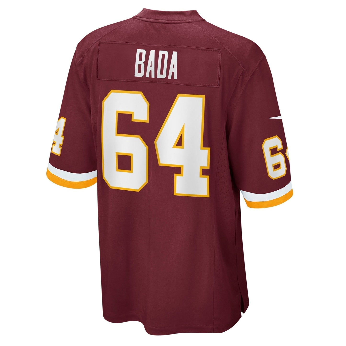 David Bada Washington Football Team  Game   Jersey - Burgundy