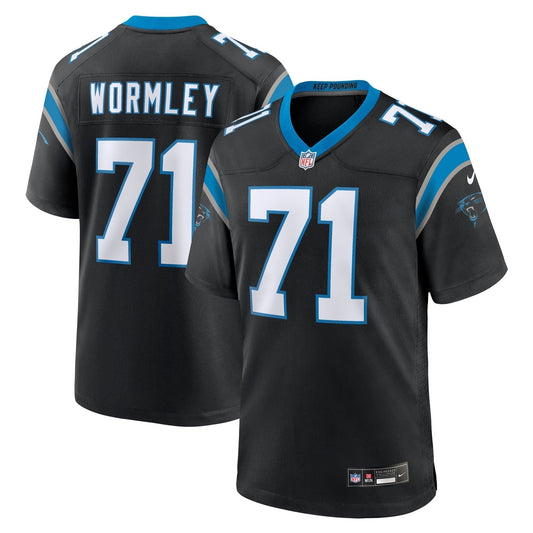 Chris Wormley Carolina Panthers  Game Jersey -  Black