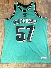 Co. x SPALDING x Mitchell & Ness three-party collaboration Green 57 MN