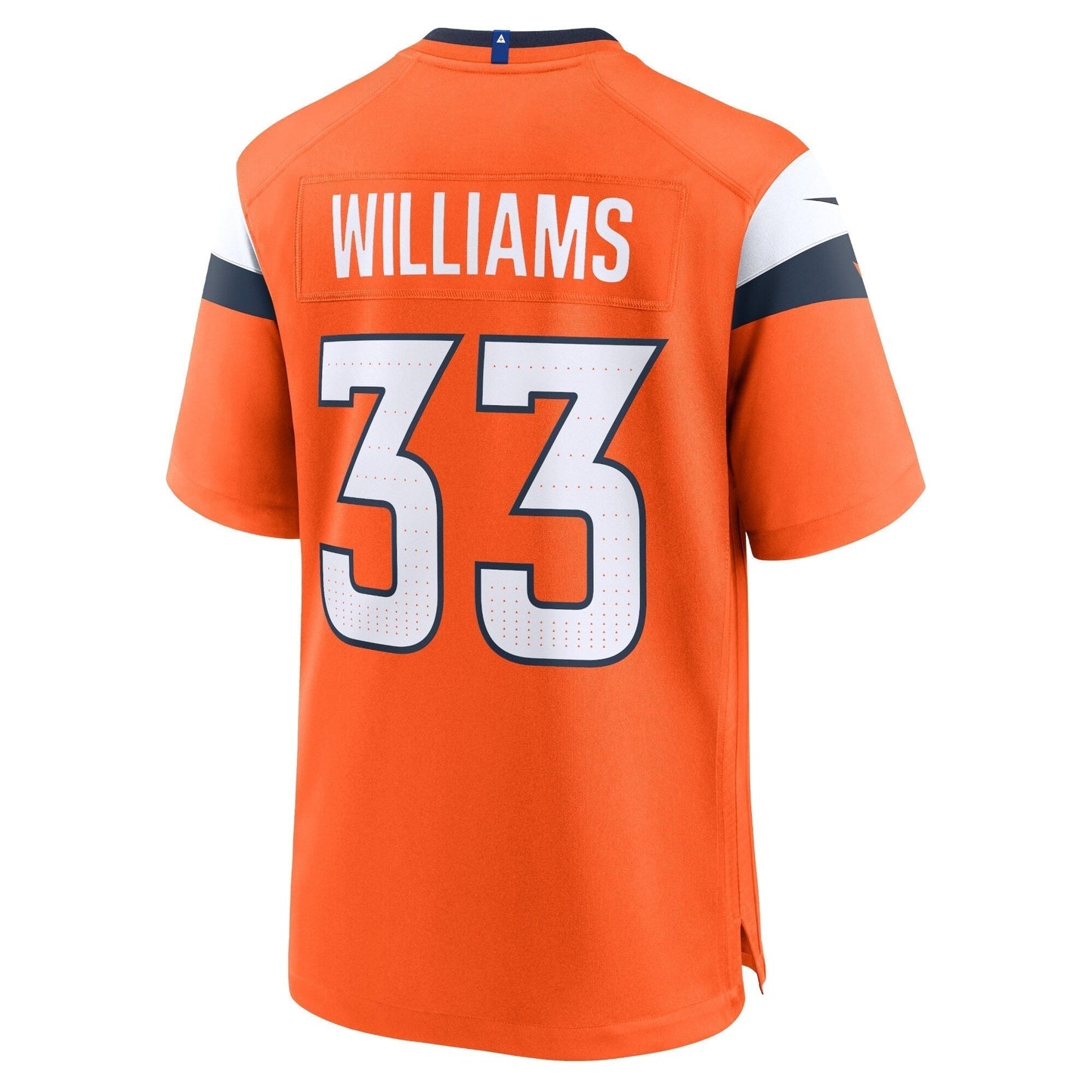 Javonte Williams Denver Broncos  Mile High Collection Game Jersey - Orange
