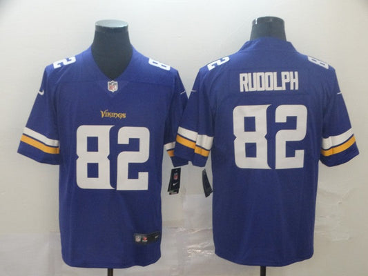 Men's Minnesota Vikings Kyle Rudolph Purple Game Jersey