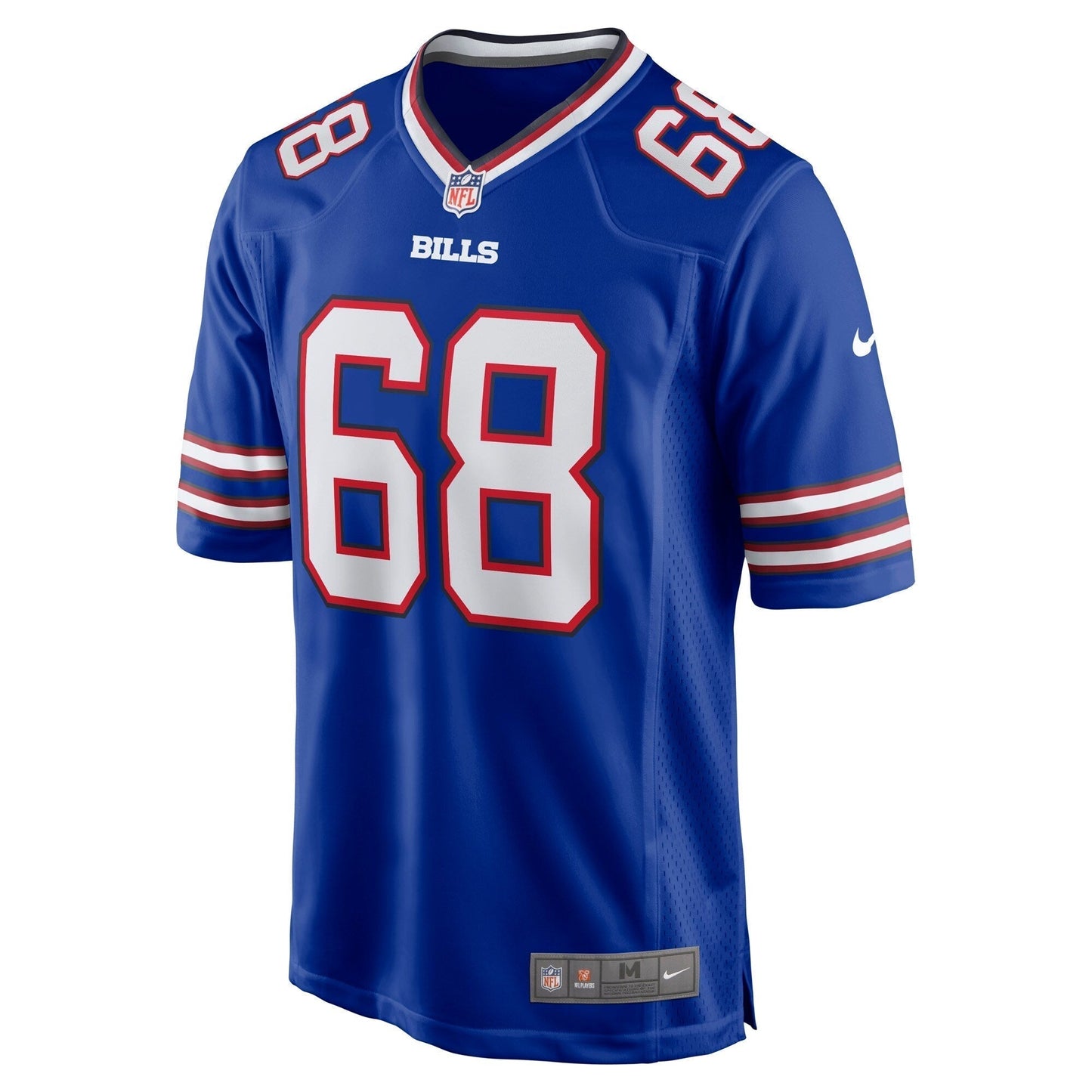 Joe DeLamielleure Buffalo Bills  Game Retired   Jersey - Royal