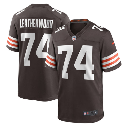 Alex Leatherwood Cleveland Browns  Team Game Jersey -  Brown