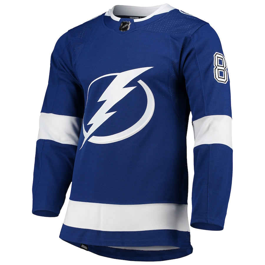 Men's Tampa Bay Lightning Nikita Kucherov  Blue Home Primegreen Authentic Player Jersey