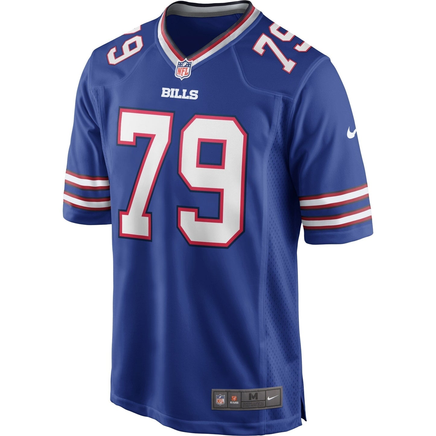 Ruben Brown Buffalo Bills  Game Retired   Jersey - Royal