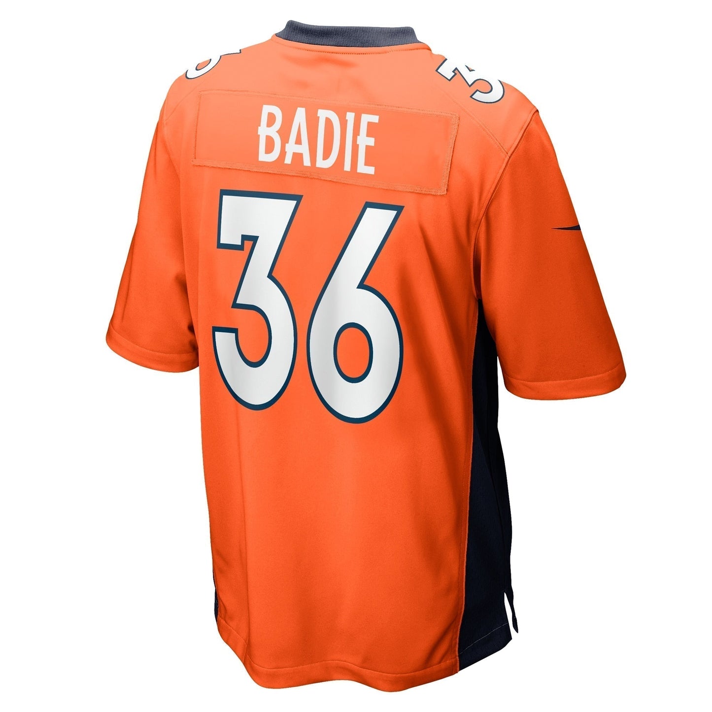 Tyler Badie Denver Broncos  Team Game Jersey -  Orange