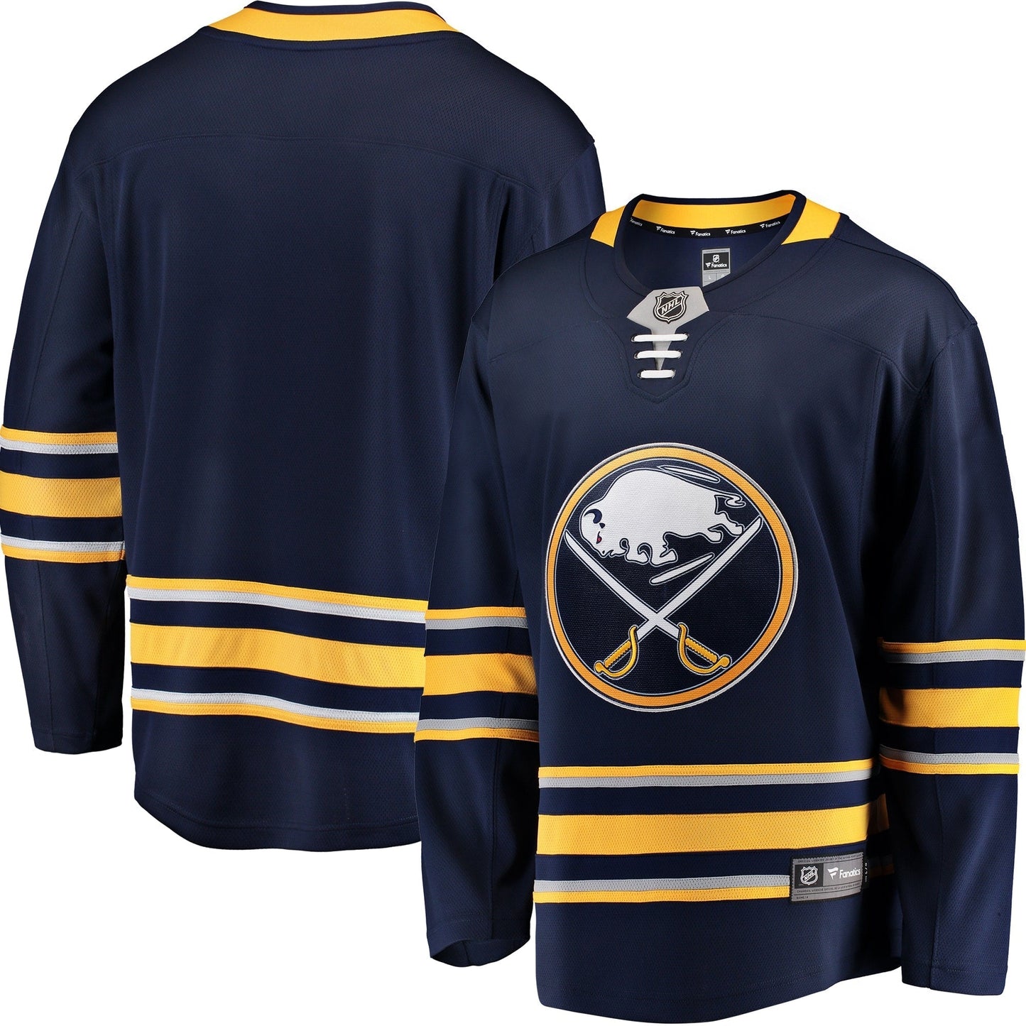Custom Buffalo Sabres Breakaway Home Jersey - Blue