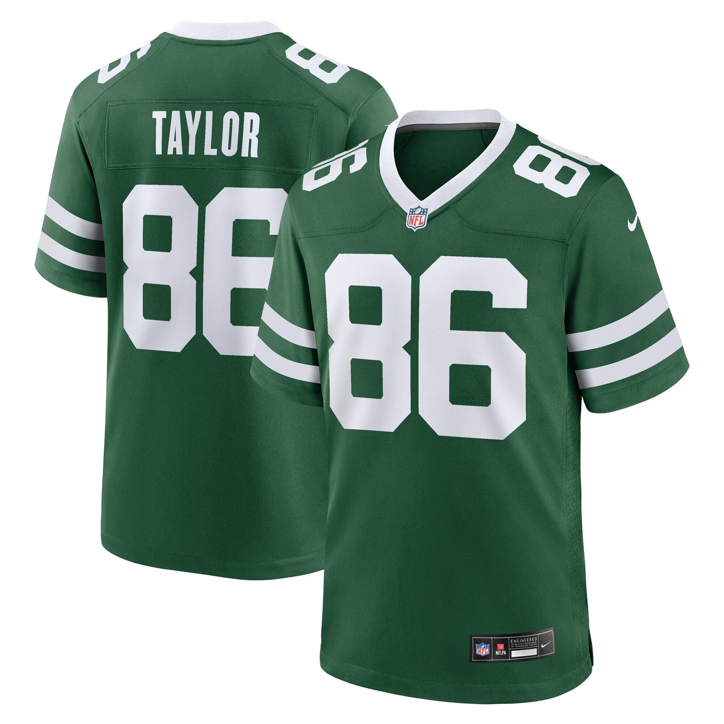 Malik Taylor New York Jets  Team Game Jersey - Legacy Green