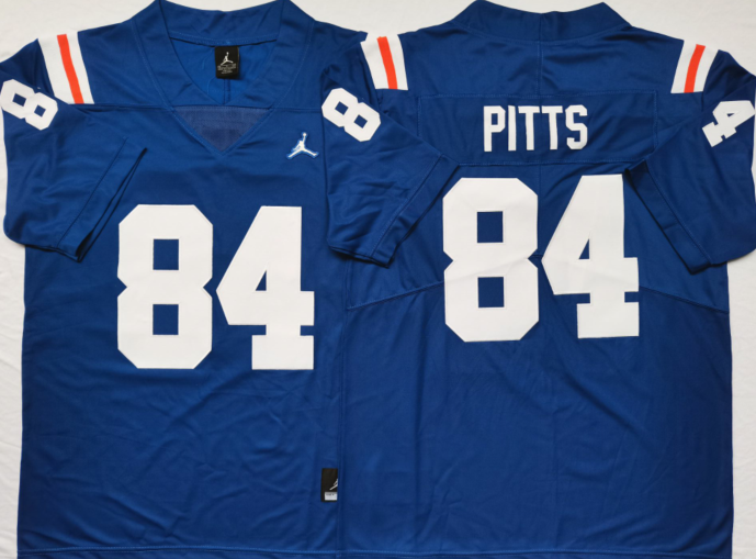Men's Florida Gators Kyle Pitts Royal Replica Jersey