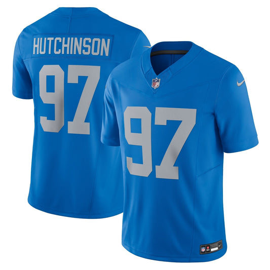 Aidan Hutchinson Detroit Lions  Vapor F.U.S.E. Alternate Limited Jersey - Blue