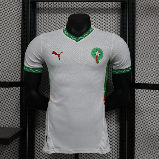2026 Morocco White Away Player Version Jersey