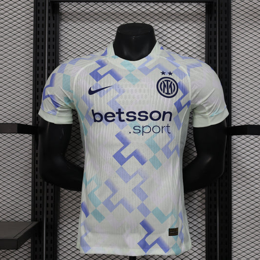 2026 New Inter Milan White Away Player Version Jersey