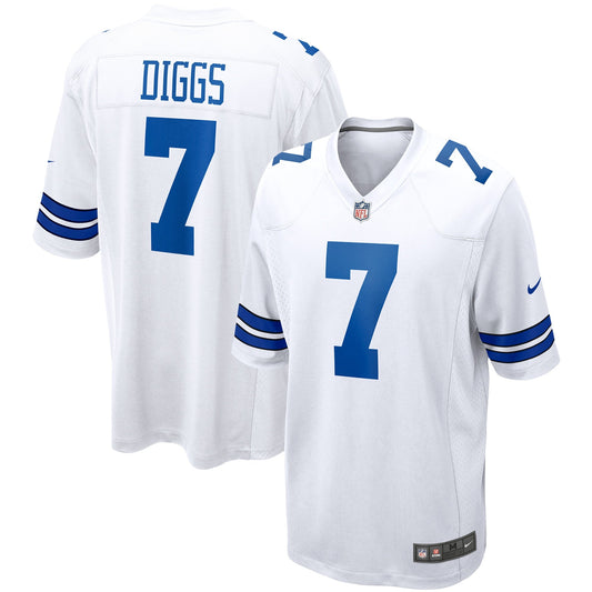 Trevon Diggs Dallas Cowboys  Game Jersey - White