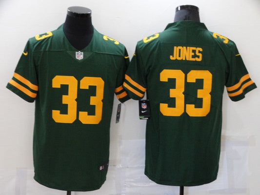 Men's Green Bay Packers Aaron Jones Green Alternate Legend Player Jersey