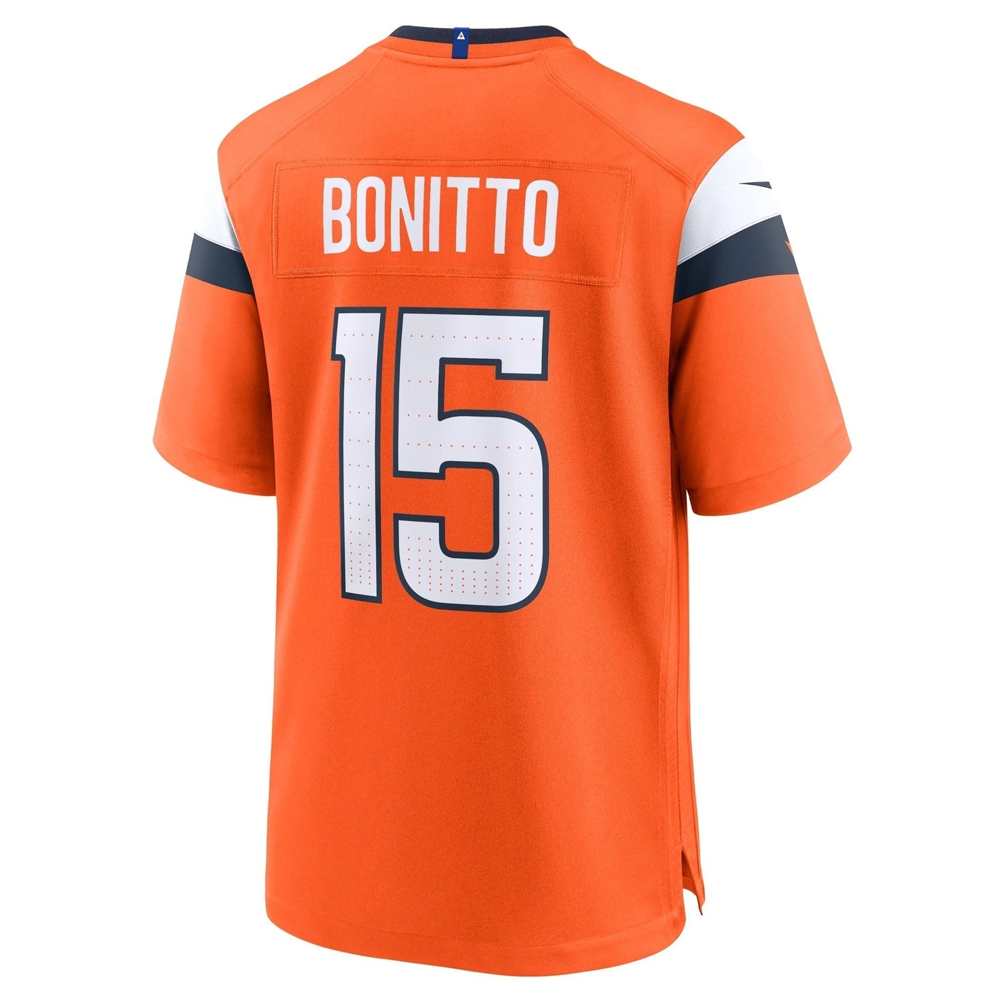 Nik Bonitto Denver Broncos  Team Game Jersey -  Orange