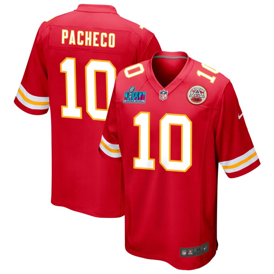 Isiah Pacheco Kansas City Chiefs  Super Bowl LVII Game Jersey - Red